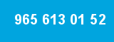 965 613 01 52 965 613 01 52